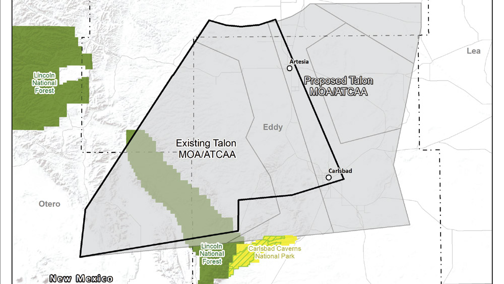 Military seeks New Mexico airspace plan comments