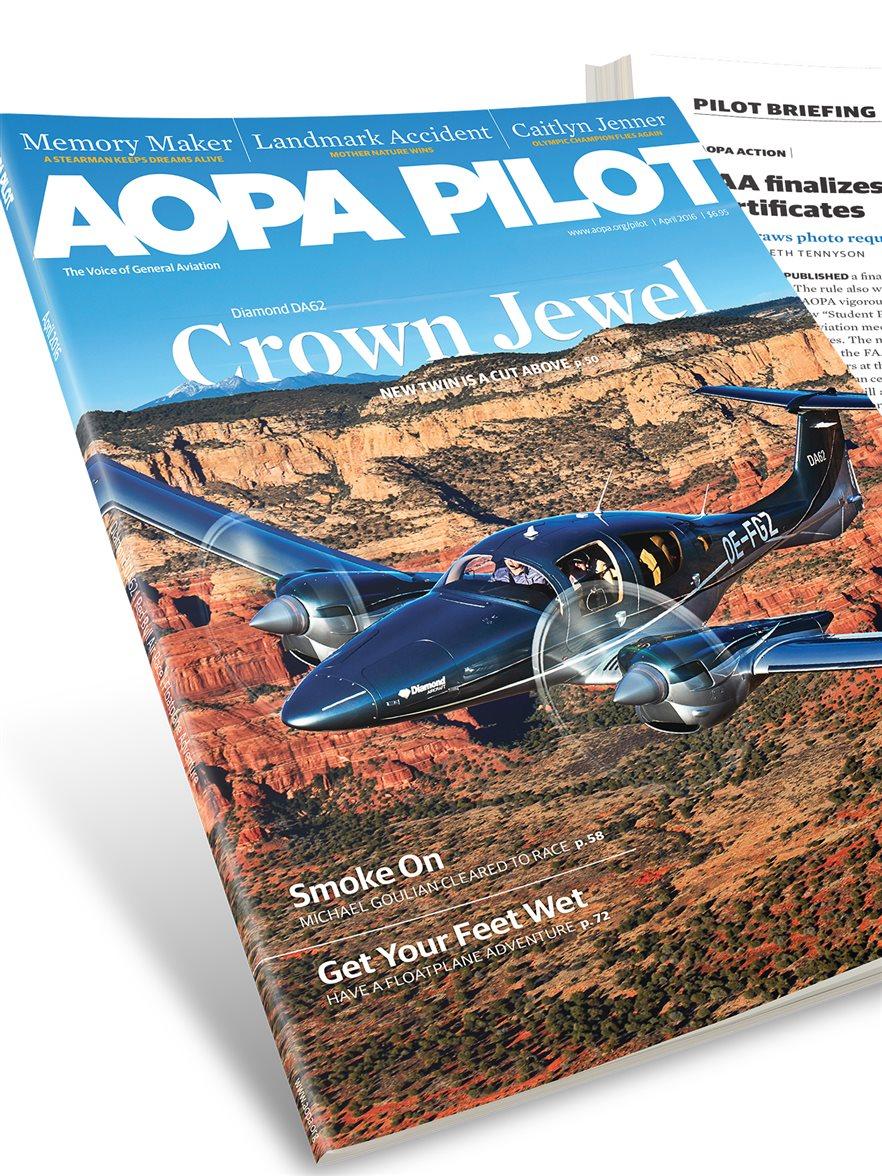 read the latest issue of the aopa pilot magazine