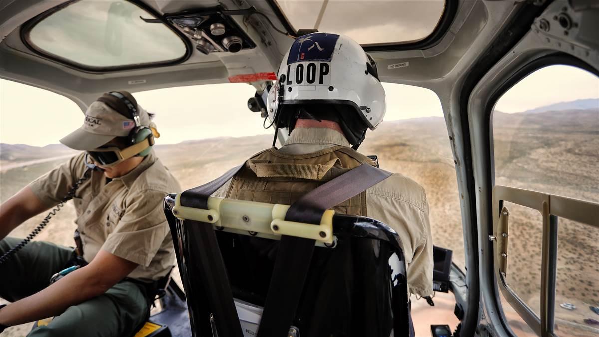 Door Gunner Helmet & Gentex HGU56/P With Custom Maxillofacial Shield. Aircrew Door Gunner