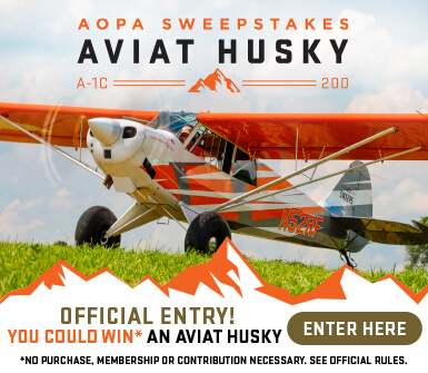 AOPA Sweepstakes Aviat Husky