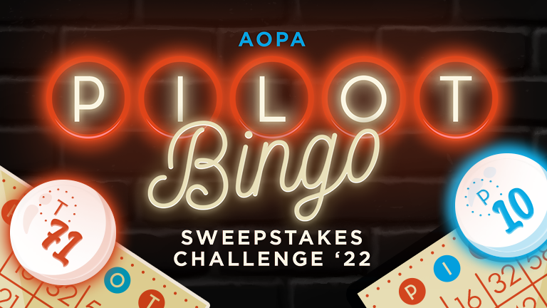 Pilot Bingo Challenge | AOPA Pilot Passport Badges & Challenges