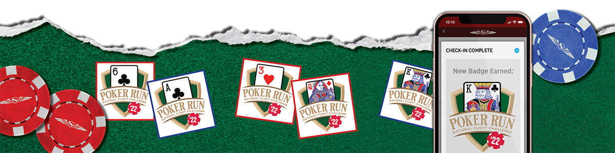 Poker Run Challenge | AOPA Pilot Passport Badges & Challenges